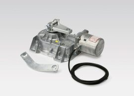 Térszín alatti 230V irreverzibilis motor, karral max. 110 fokos nyításhoz, max. 3,5m/400kg kapuszárnyig 
(IP67)