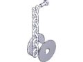 CAT-X CHAIN-WINDER PULLEY