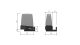LED villogólámpa fehér, 24V/230V, beépített 433/868MHz-es antennával