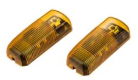 KLING 20 m-es fotocella és villogólámpa, AC/DC 12 - 24V NO/NC IP 54